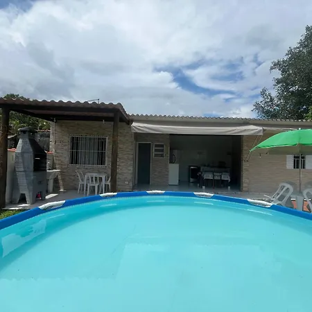 Casa Aconchegante A 5Min A Pe Da Praia De Boraceia! Exterior photo
